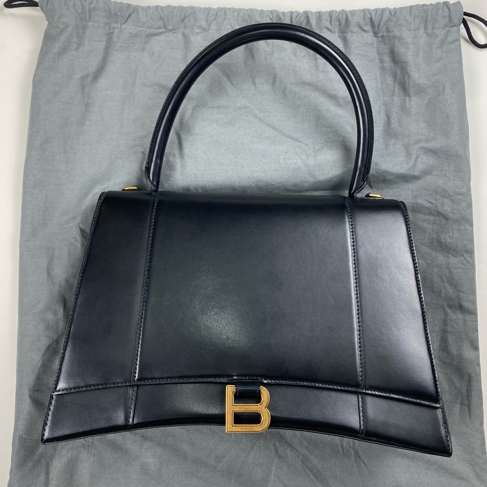 Balenciaga Hourglass Medium Top Handle Bag